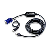 ATEN KA7970-AX KVM kabel Crno, Plavo, Metalno