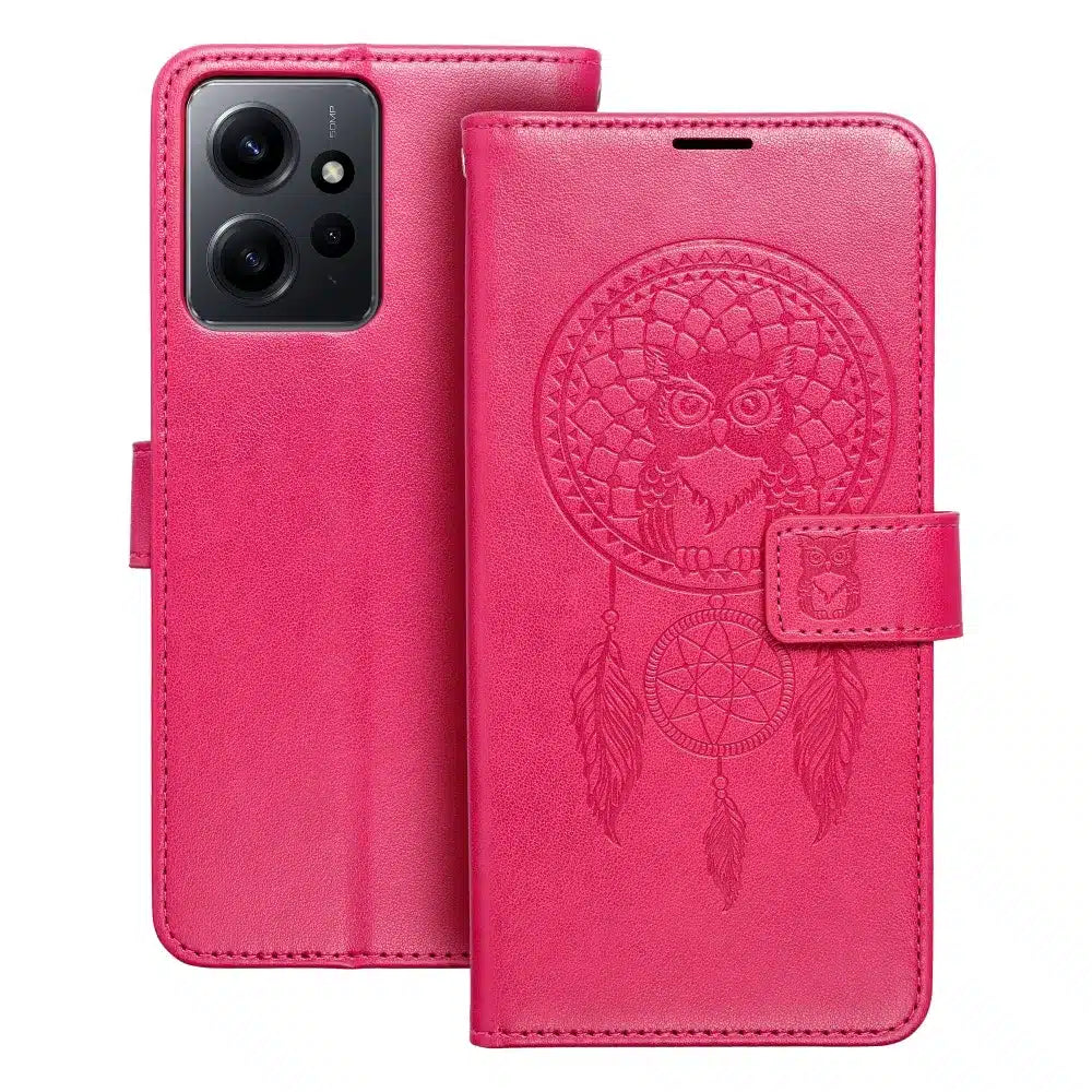 MEZZO Book case preklopna torbica za XIAOMI Redmi Note 12 4G dream catcher magenta