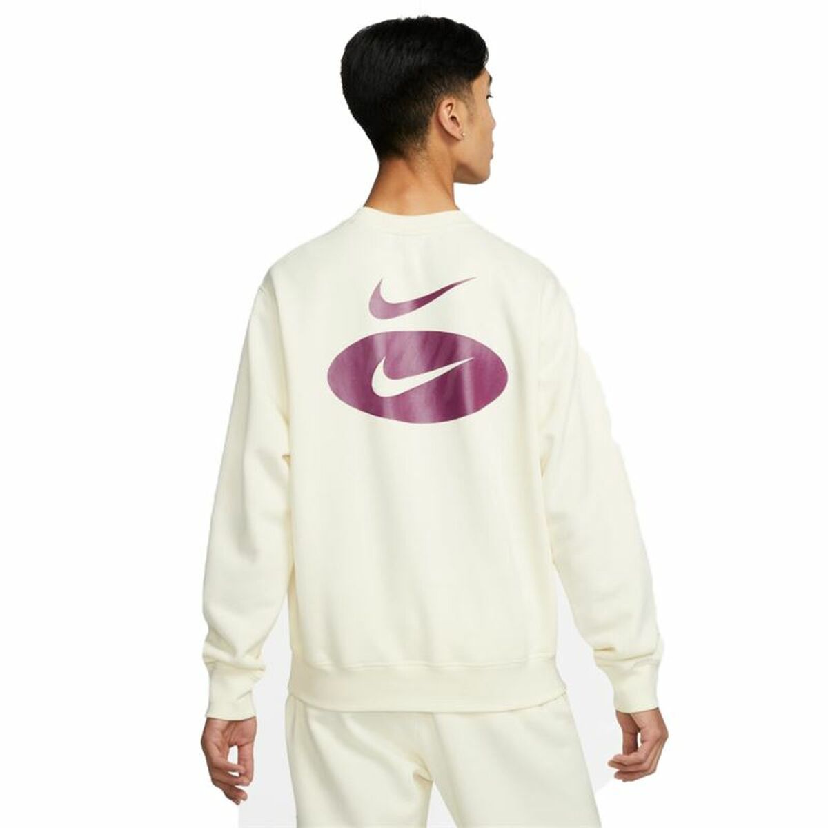 Muška Majica bez Kapuljače Nike Swoosh League Bijela