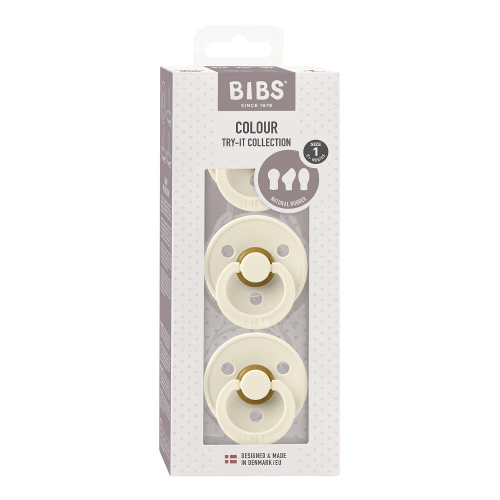 BIBS dude Try-It Colour kolekcija - Ivory