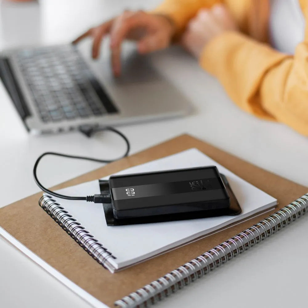 Powerbank Forcell F-Energy Energo P10K2 QC3.0 PD 3A 22.5W 10000 mAh črna