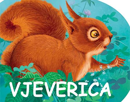 Knjiga Male šumske životinje - Vjeverica