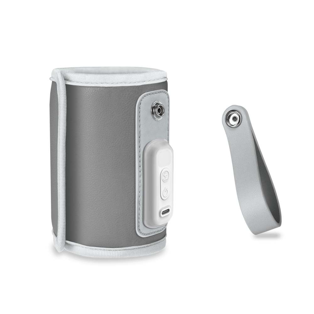 Lionelo Thermup Go električni prijenosni grijač bočica - TERMOSICA, Grey Silver