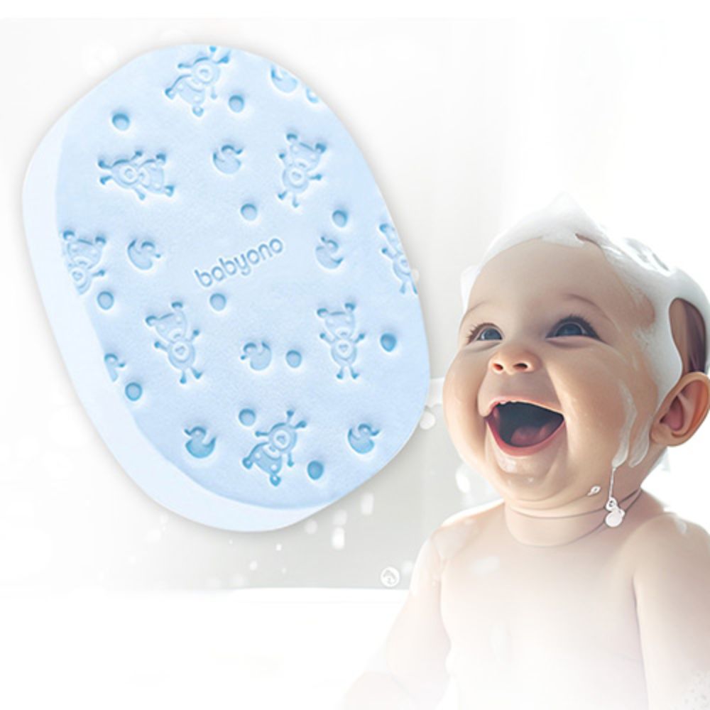 BabyOno Spužva za kupanje, plava