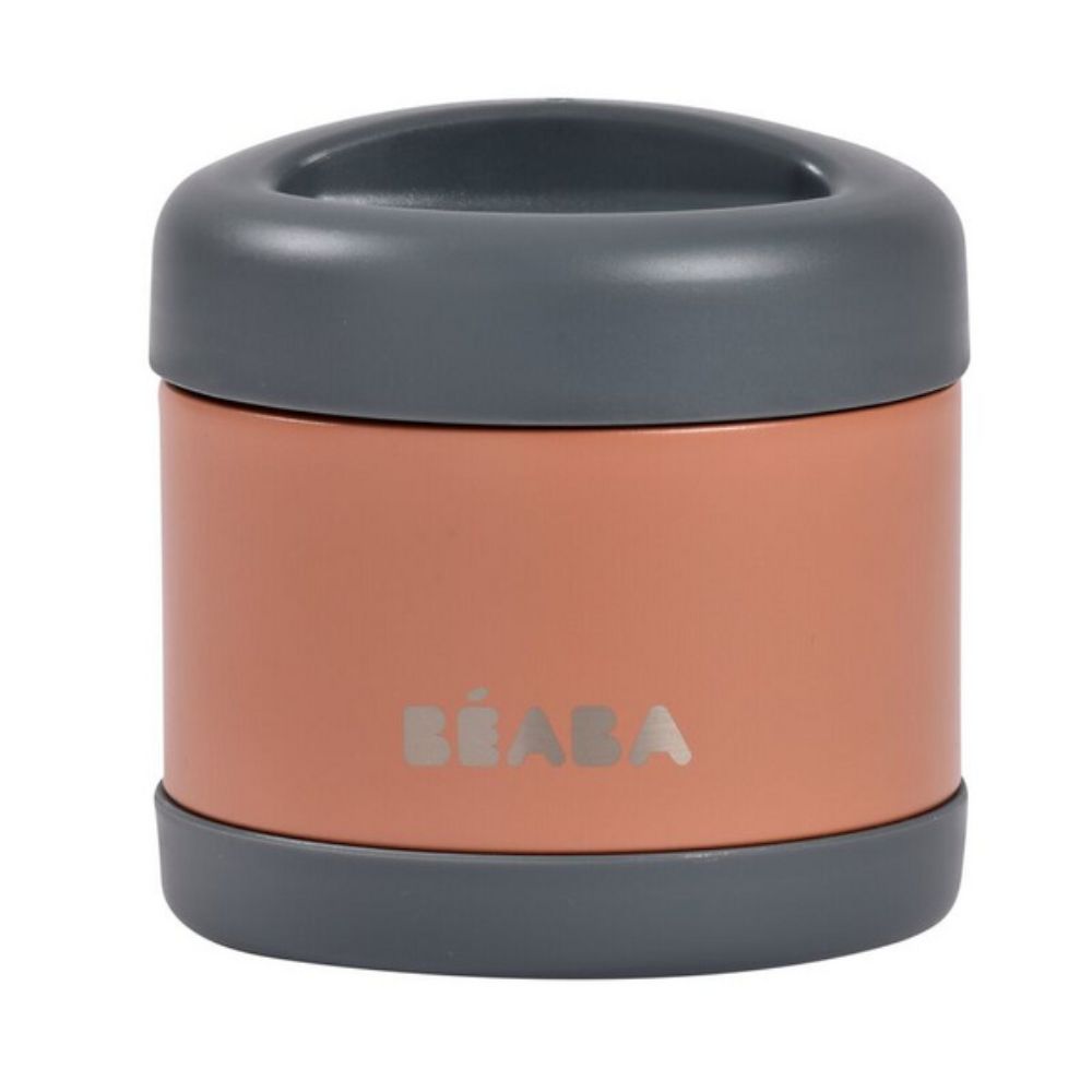 Beaba Termo posudica za hranu, 500 ml, Mineral Grey/Terracotta