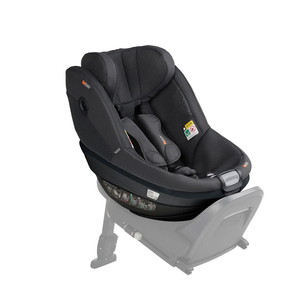 BeSafe autosjedalica Beyond2 360 i-Size 9-25 kg (61-125 cm), Anthracite Mesh