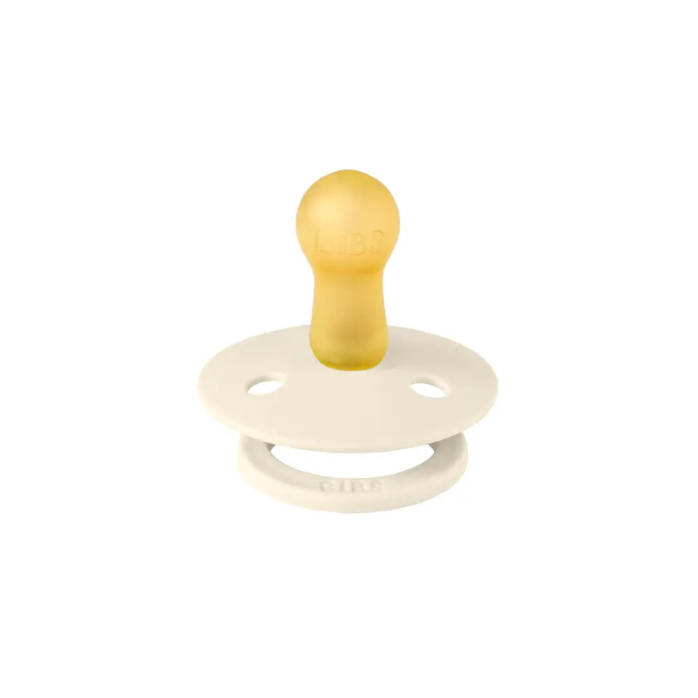 BIBS Colour dude (anatomska) - Ivory/Blush (vel.1)