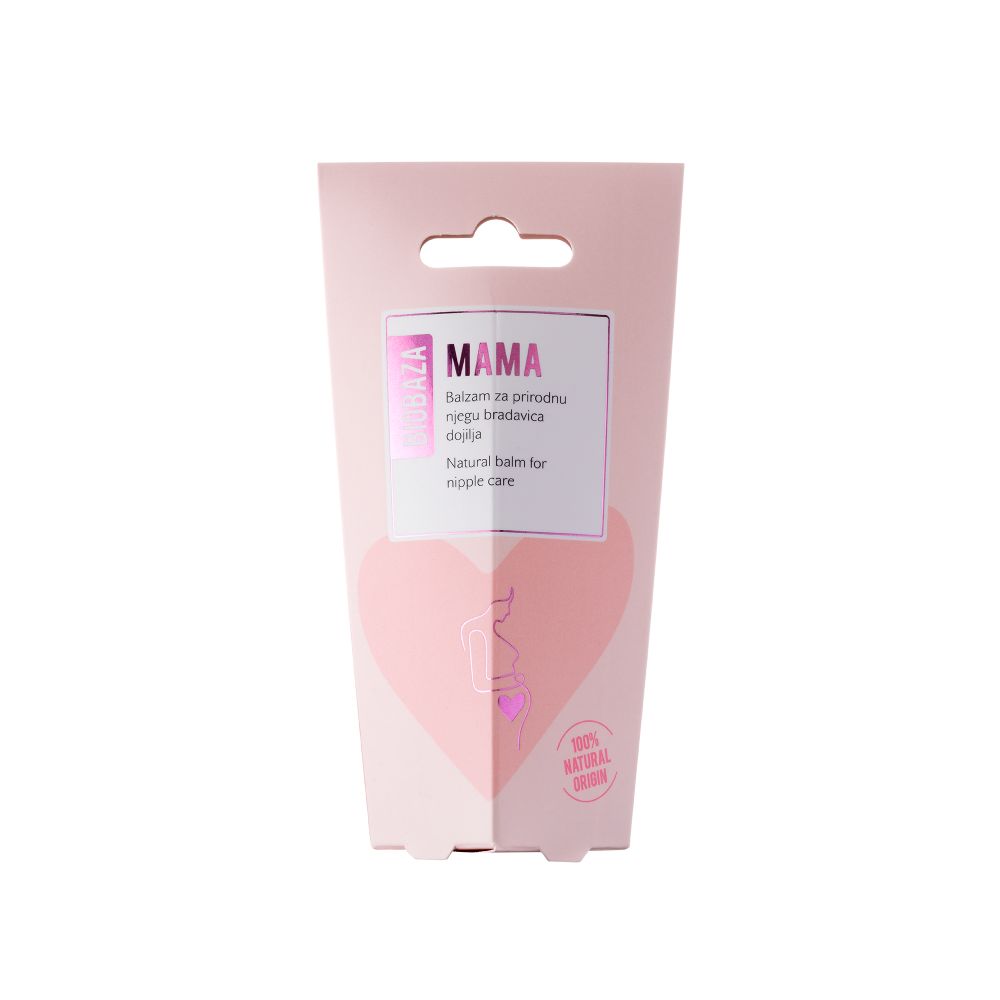 BIOBAZA Mama Balzam za prirodnu njegu bradavica dojilja, 35 ml