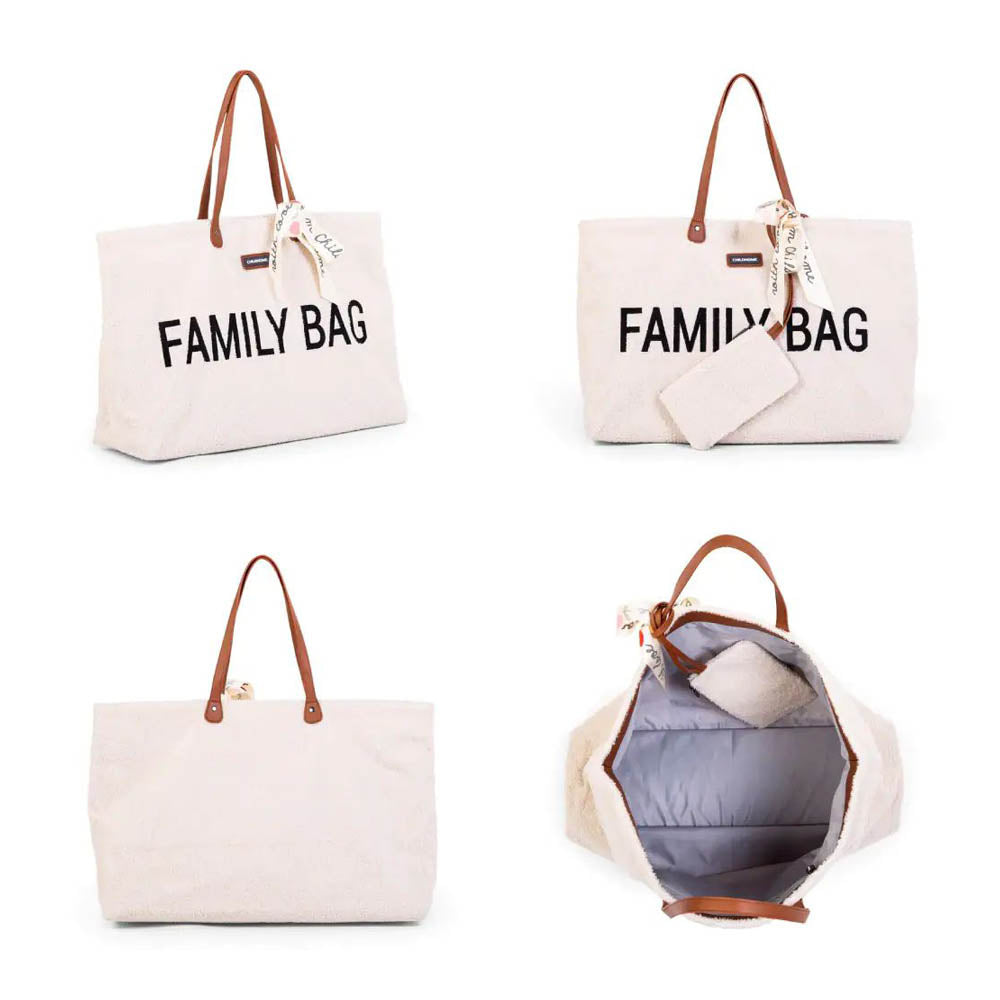Childhome Torba Family bag, Teddy off white