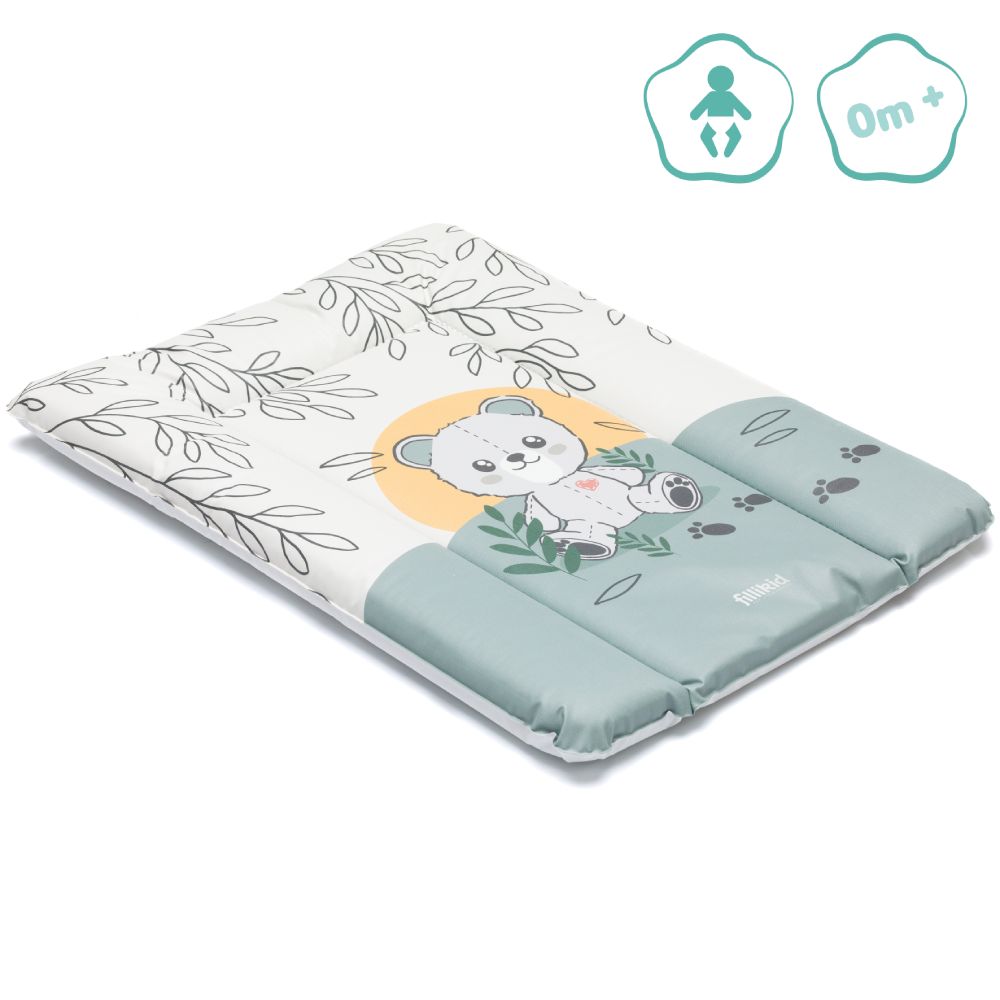 Fillikid podloga za prematanje luxe soft 50x70x4 cm, Bear