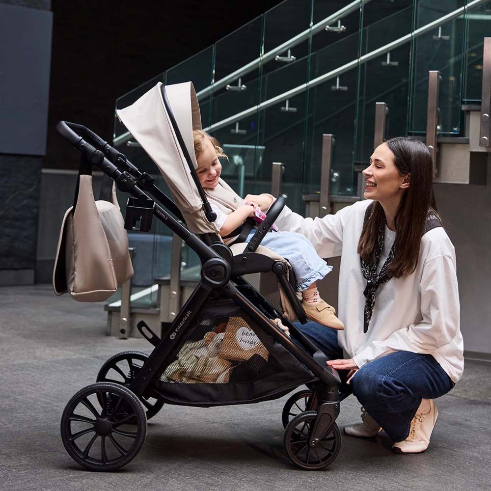 Kinderkraft dječja kolica VESTO 2 3u1, Beige