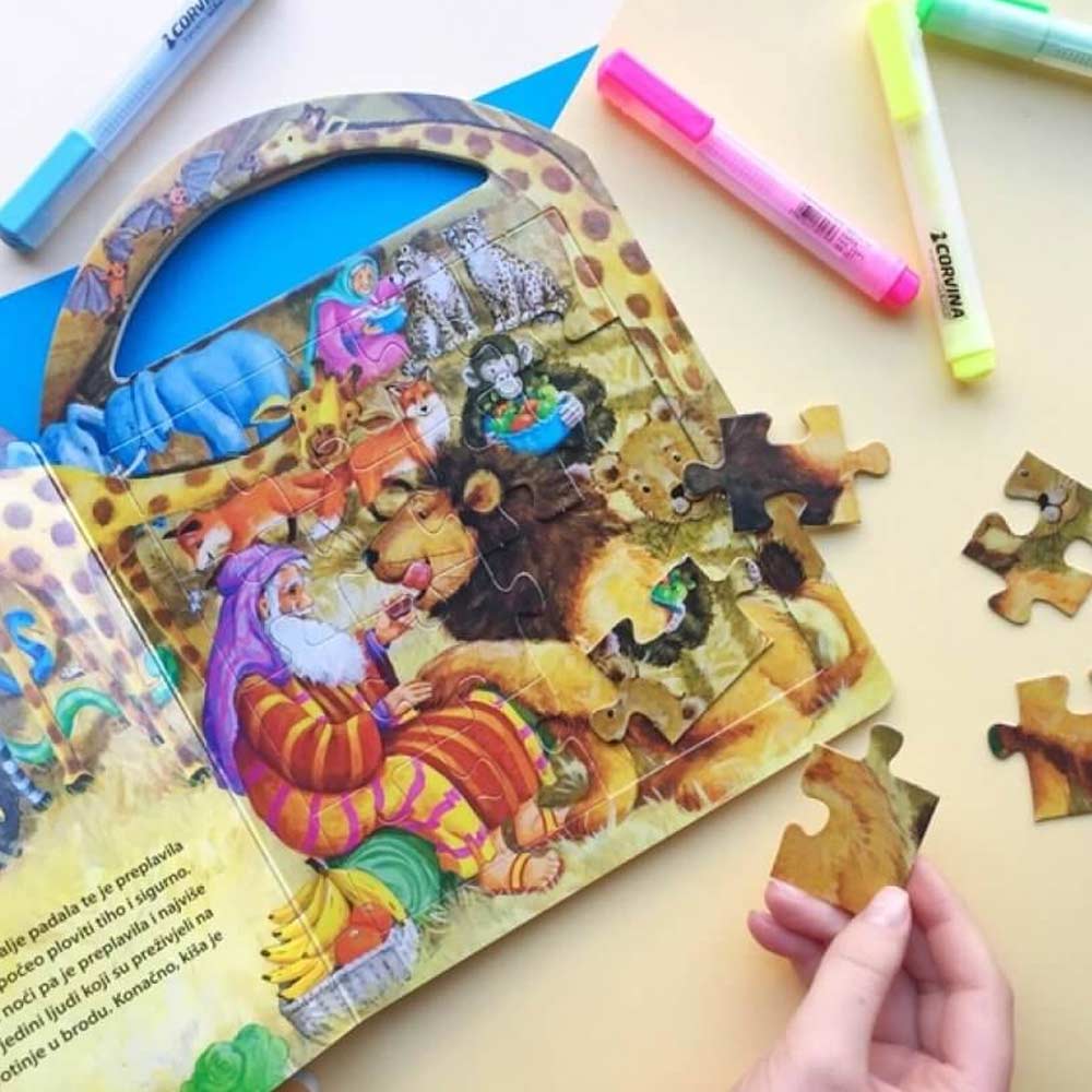 Knjiga s puzzlama: Noin nevjerojatan brod