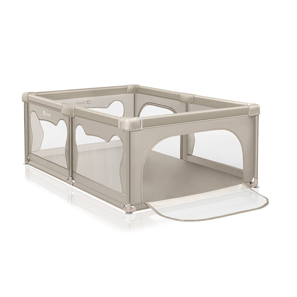 Lionelo dječja igraonica/vrtić Willow 127x187x68 cm, Beige Sand