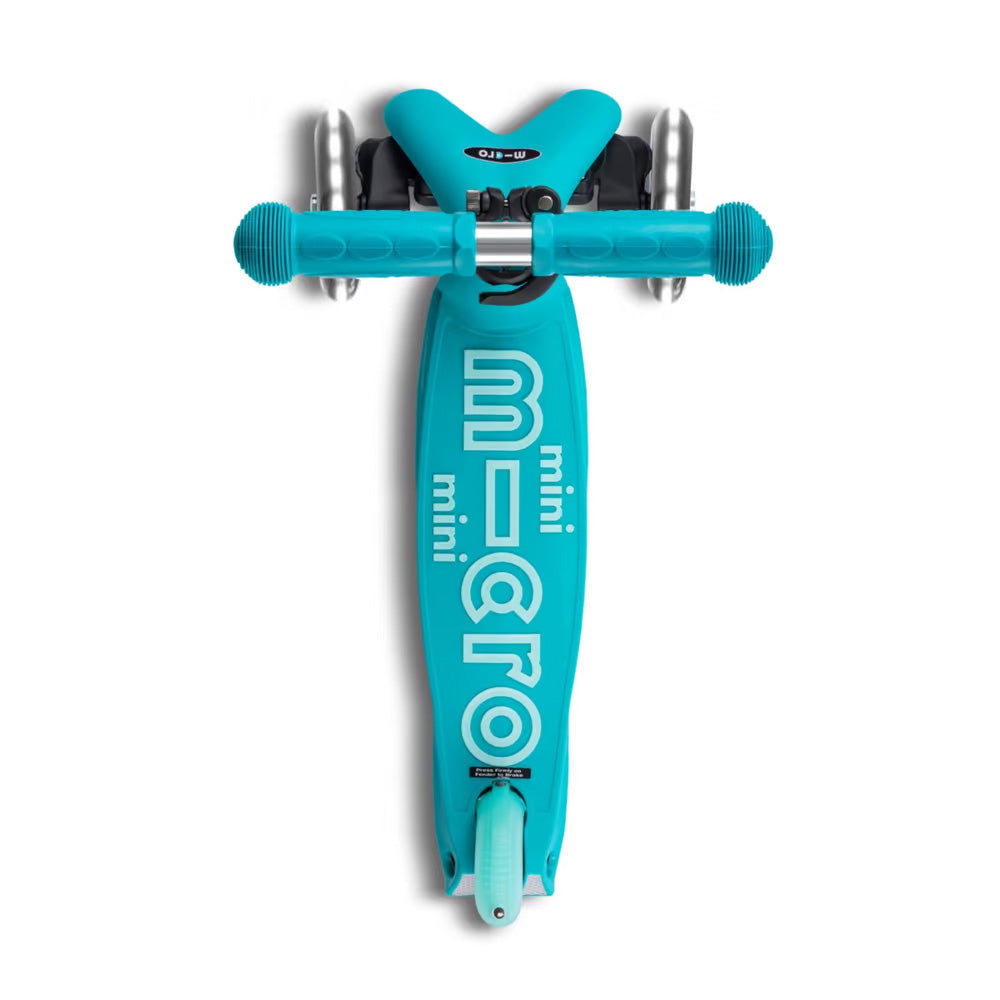 Micro Mini Deluxe LED sklopivi romobil, Aqua