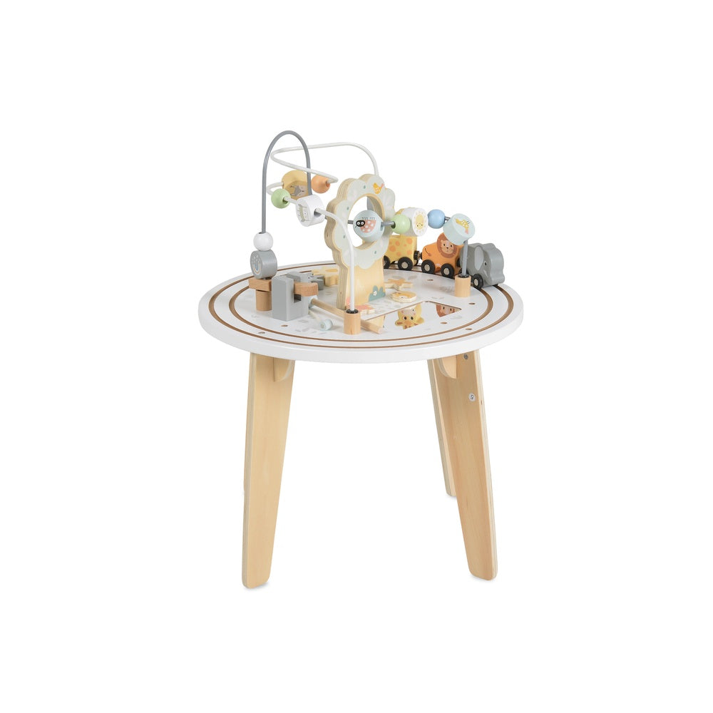 Moni Toys drveni stol s aktivnostima W12D626