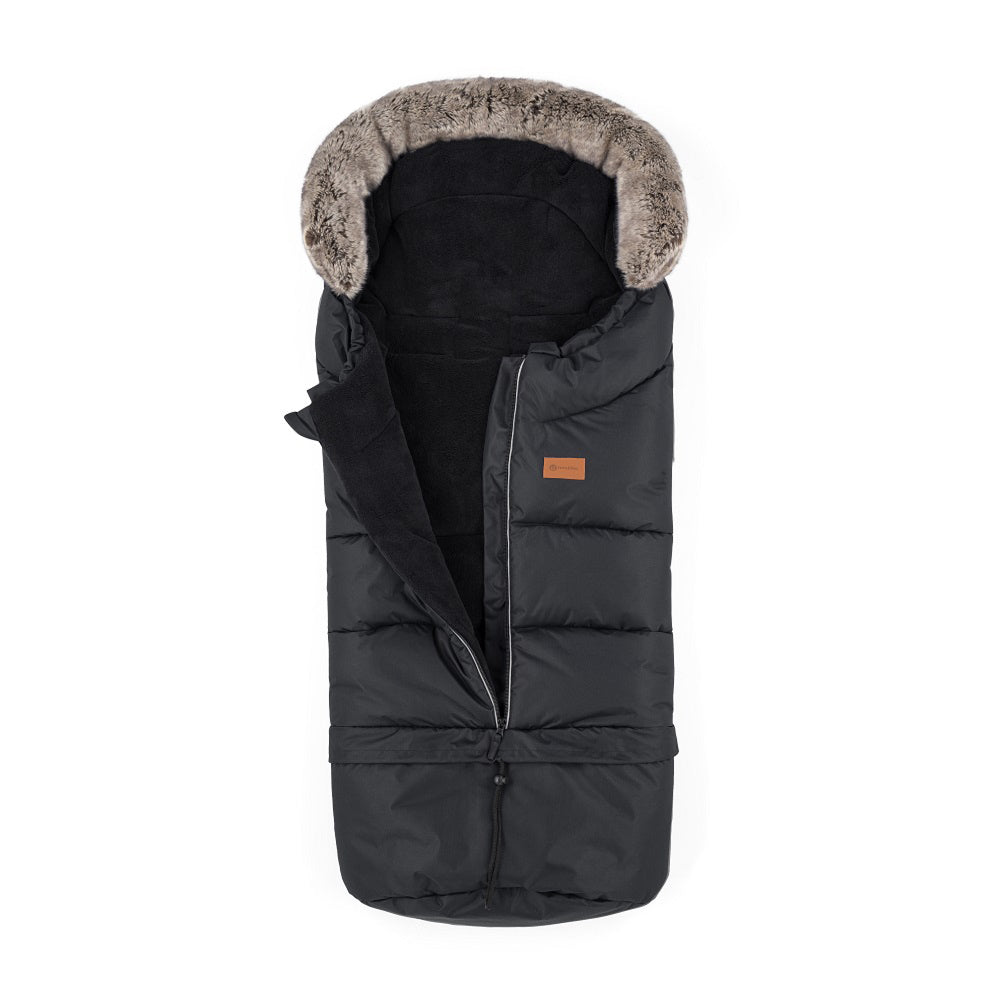 PETITE&MARS Footmuff Arctic 4 u 1 zimska vreća za kolica, Forever Black