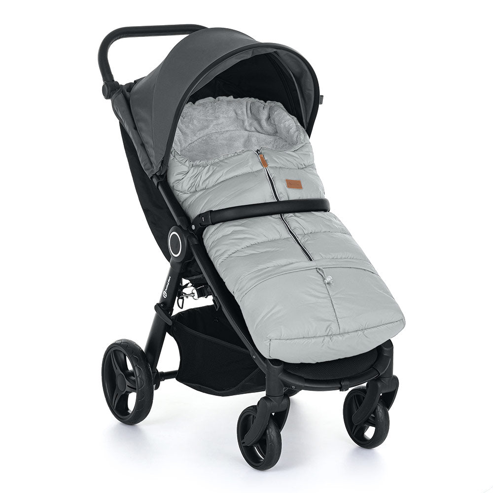 PETITE&MARS Footmuff Jibot 3 u 1 zimska vreća za kolica, Quiet Grey