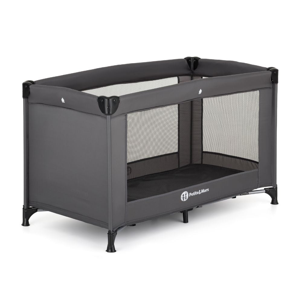PETITE&MARS Putni krevetić Koot Lite, Dark Grey
