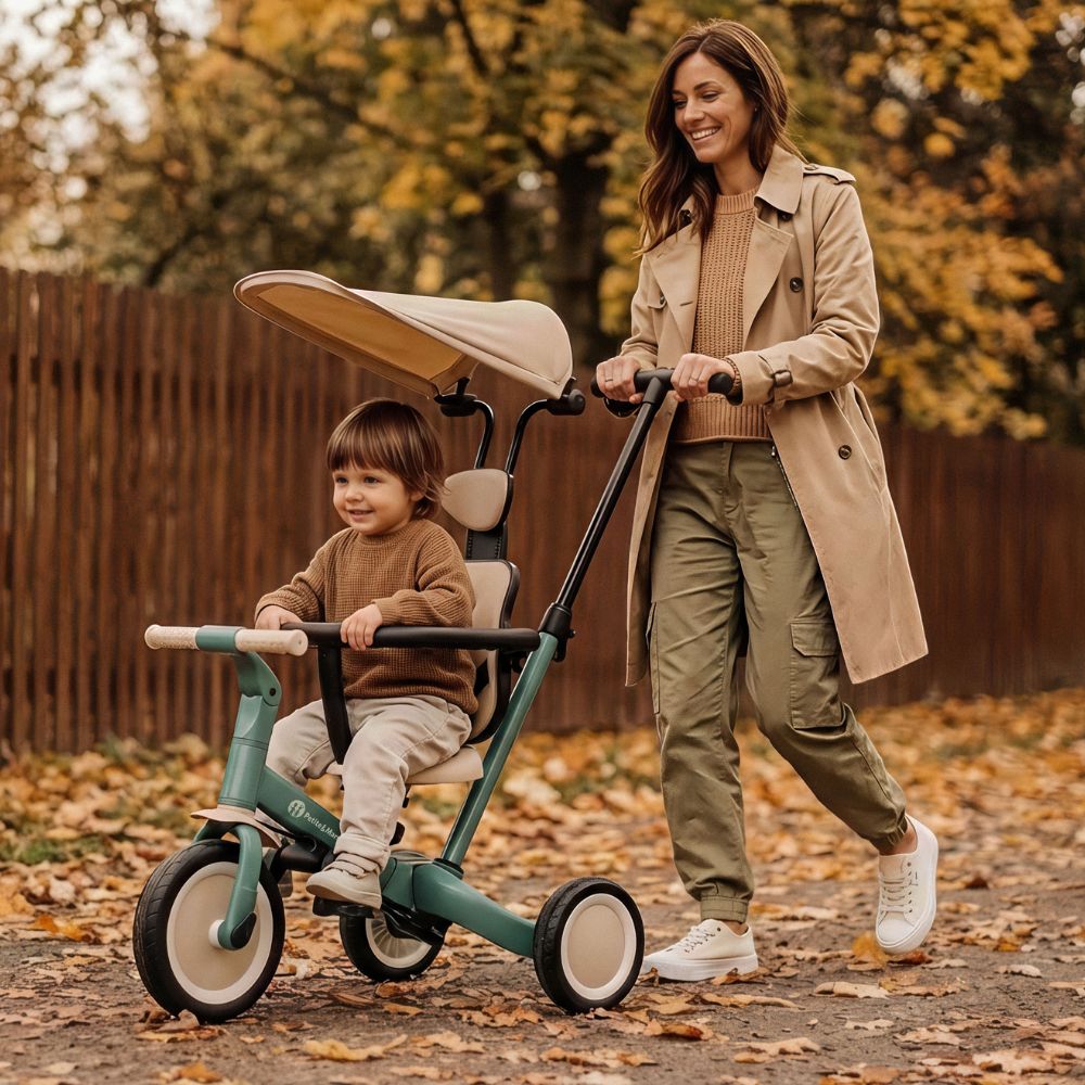 PETITE&MARS Tricikl Turbo Plus 5 u 1, Ocean Blue