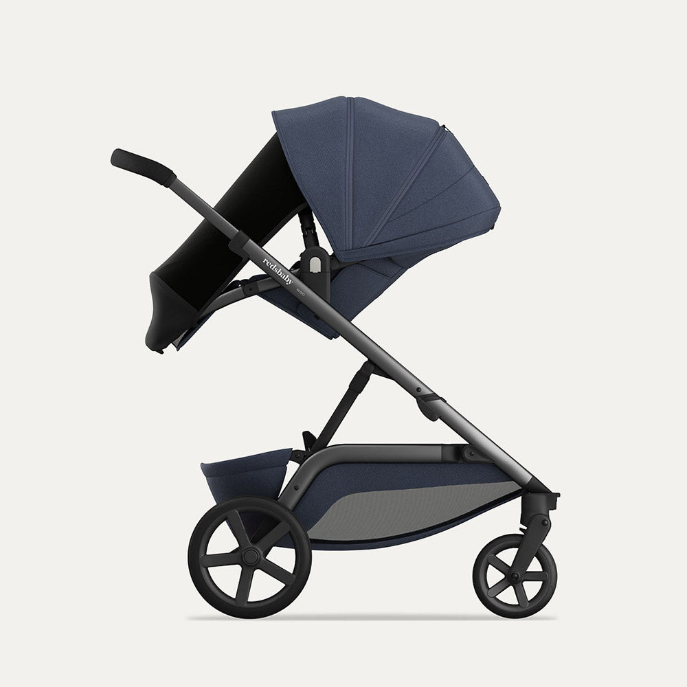 REDSBABY NUVO Sun&Sleep zaštita od sunca za kolica i košaru, Black