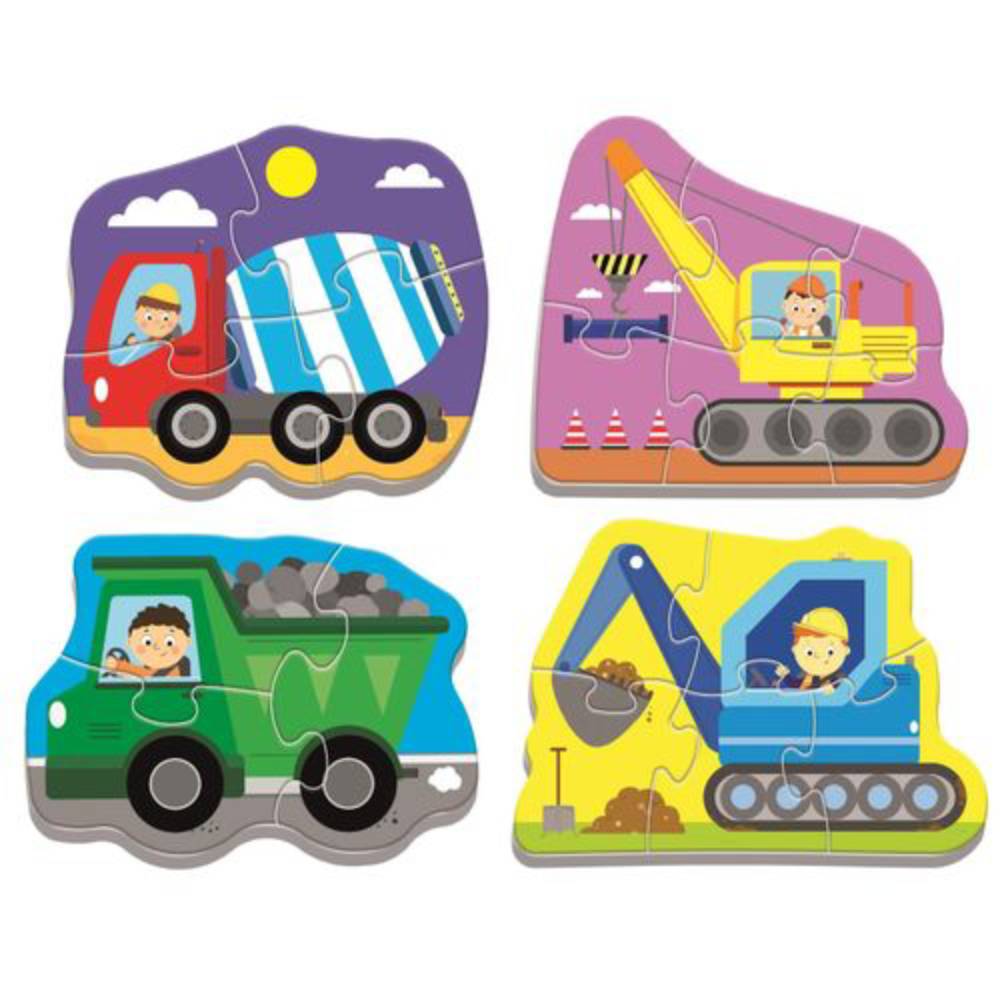 TREFL Baby puzzle Radna vozila 36072