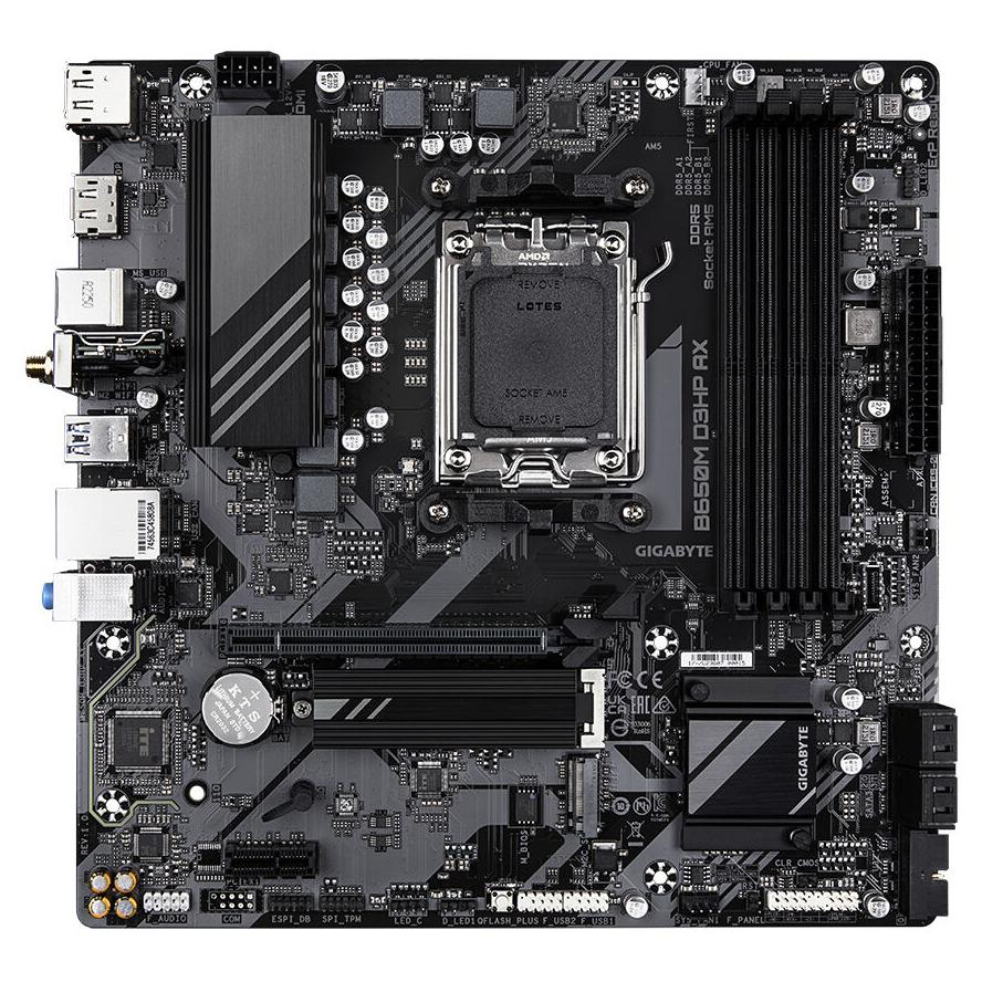 Gigabyte B650M D3HP AX matična ploča AMD B650 Utor AM5 Mikro ATX