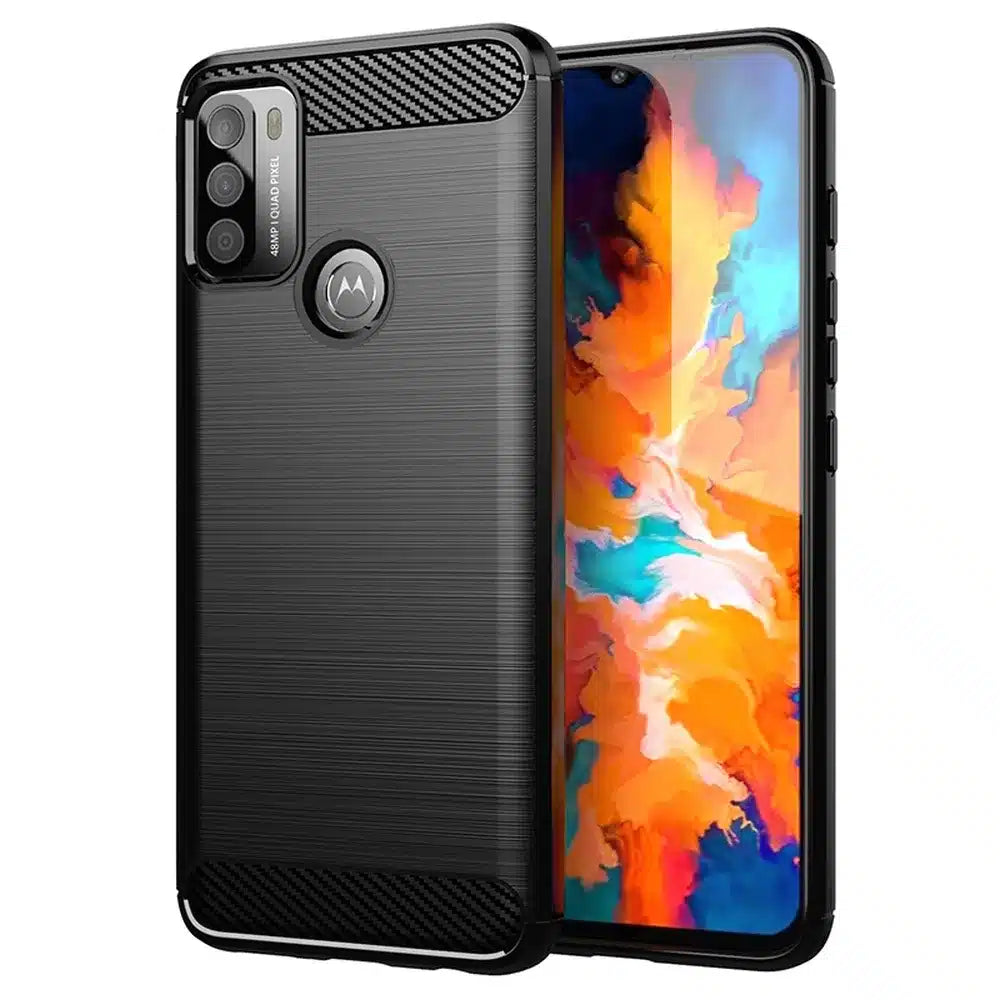 CARBON maska za MOTOROLA G14 crna