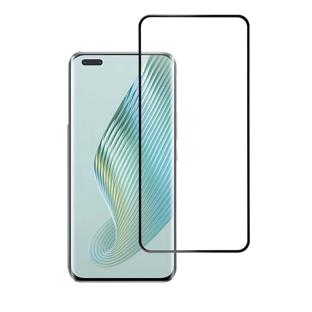 Blue Star 5D kaljeno steklo - za Honor Magic5 Pro - črno