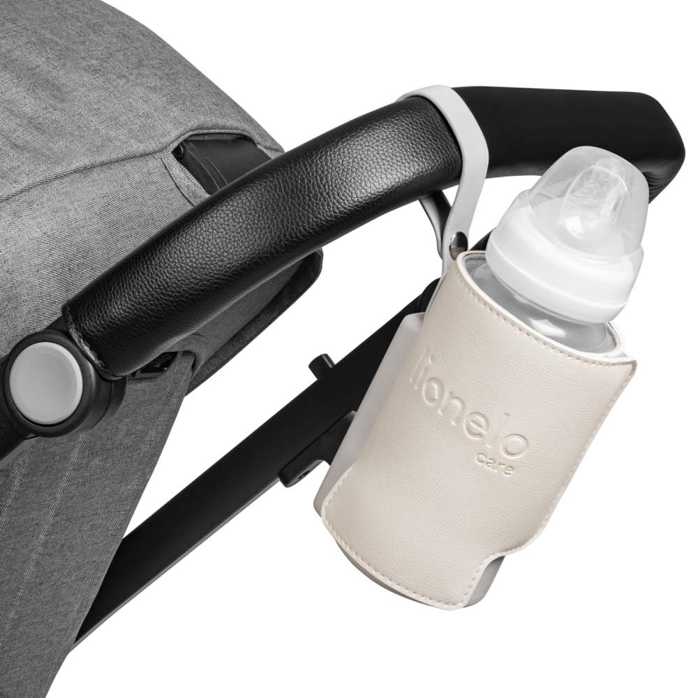 Lionelo Thermup Go Plus električni prijenosni grijač bočica - TERMOSICA s baterijom - Beige Sand