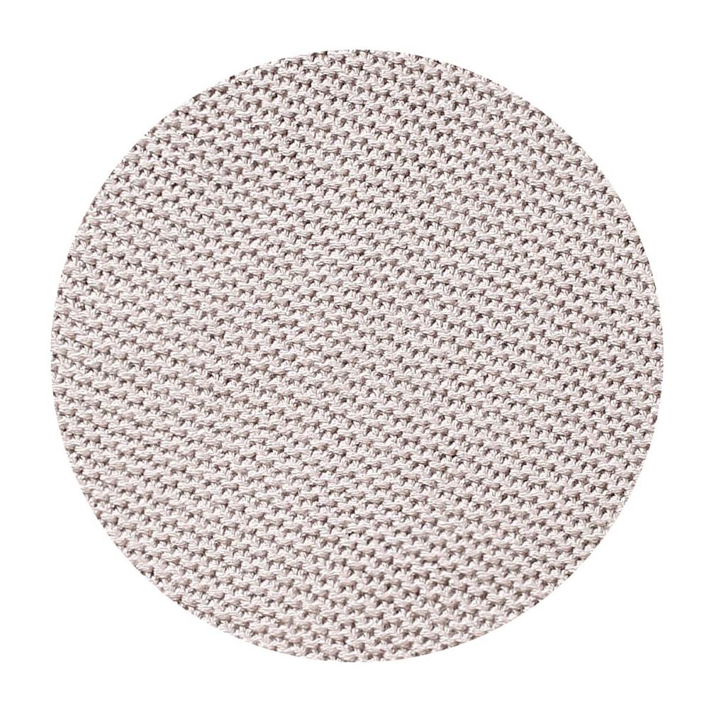 BabyOno Pletena bambus dekica s volanom 75x100 cm, bež