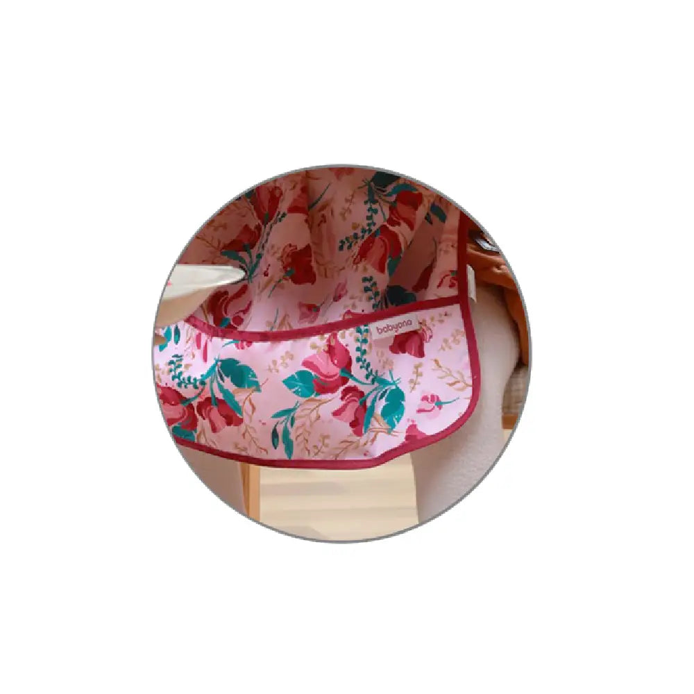 BabyOno Podbradak s rukavima 24+ mjeseci, Floral