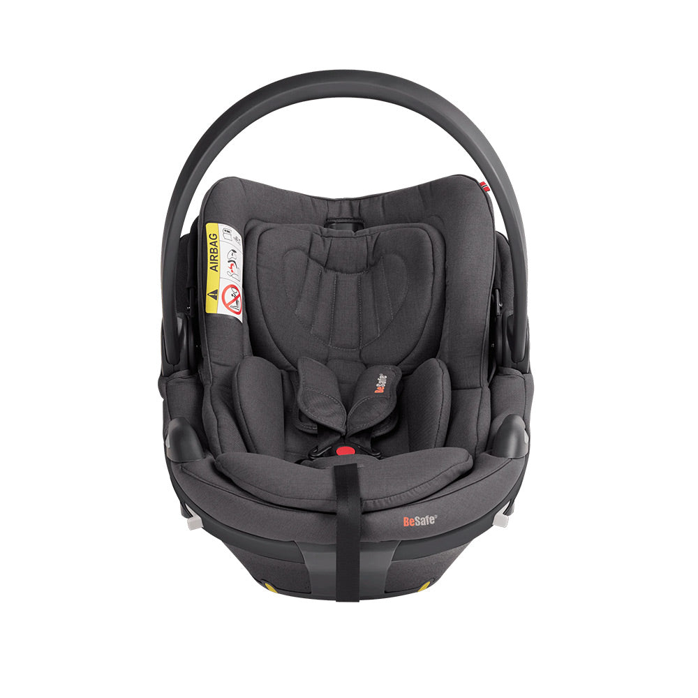 BeSafe autosjedalica Go Beyond2 i-Size 0-13 kg (40-87 cm), Dark Grey Mélange