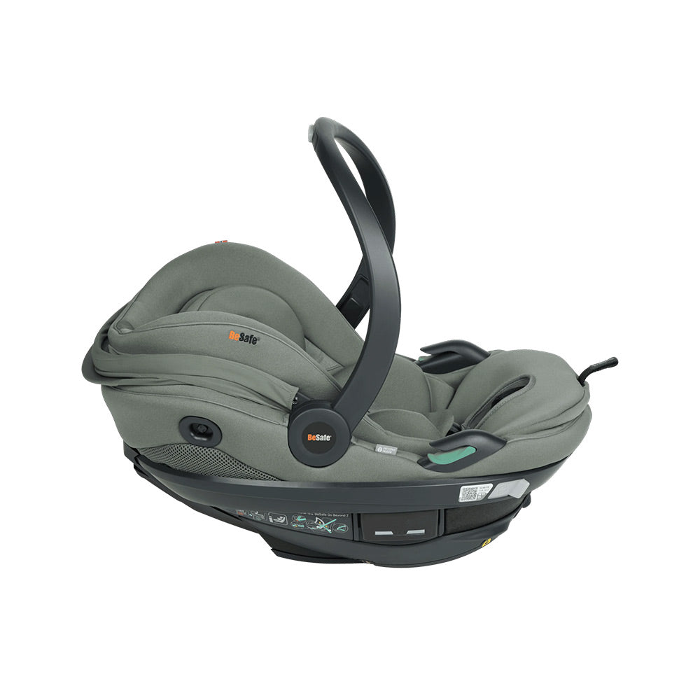 BeSafe autosjedalica Go Beyond2 i-Size 0-13 kg (40-87 cm), Meadow Green Soft Breeze