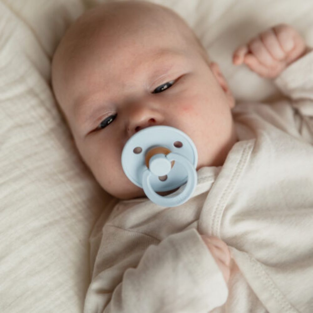 BIBS Colour duda (okrugla) - Baby Blue (vel.1)