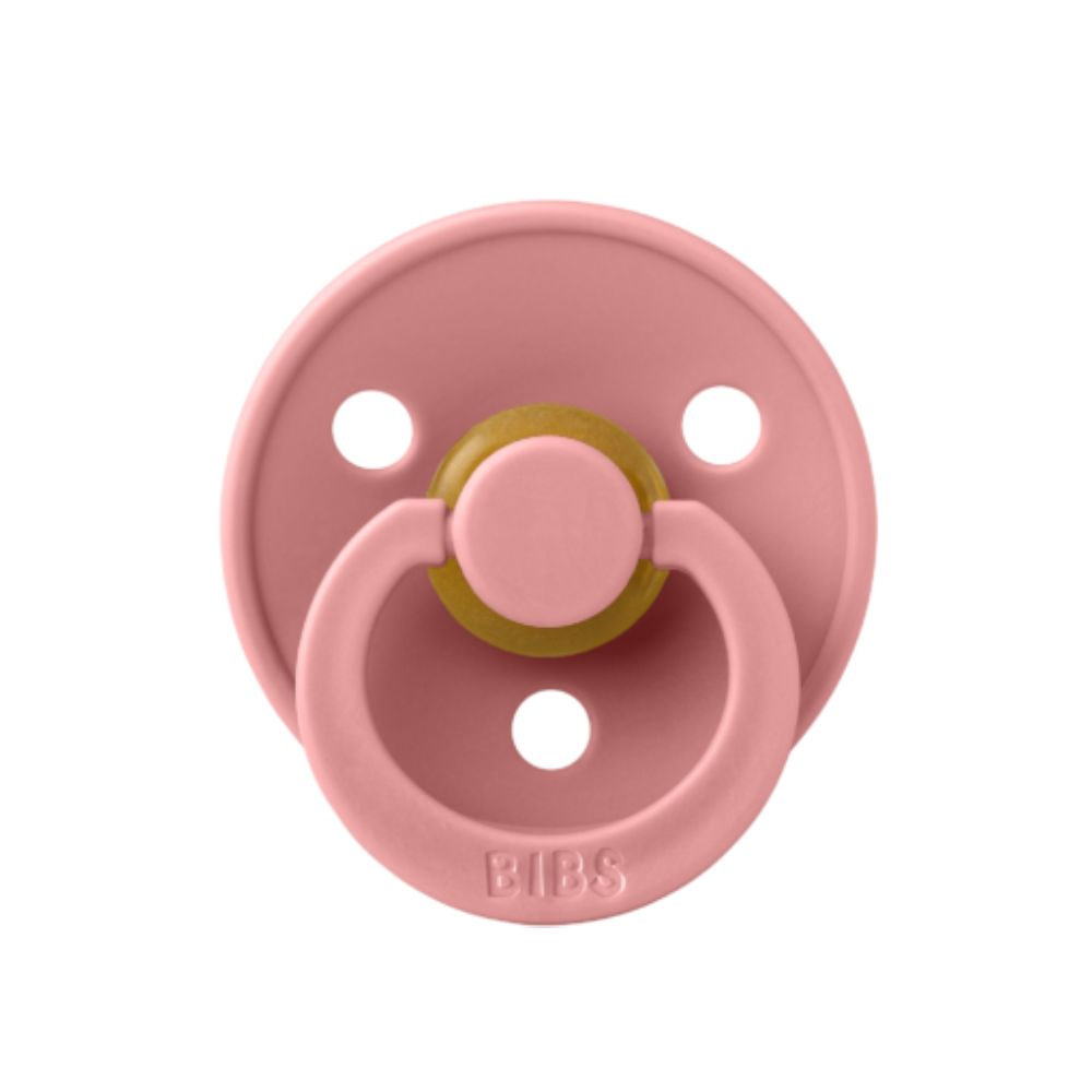 BIBS Colour dude (anatomske) - Dusty Pink/Coral (vel.2)