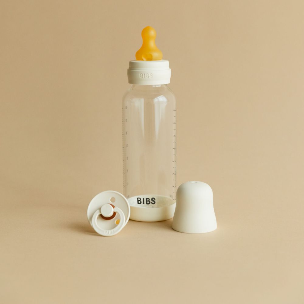 BIBS set (staklena bočica 240 ml i sisač M), Sage