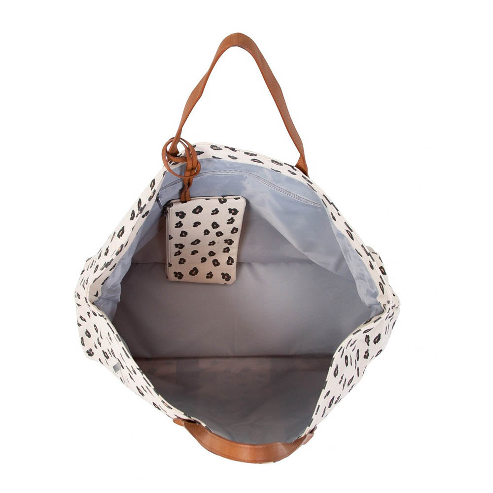 Childhome Torba Family bag, Canvas leopard