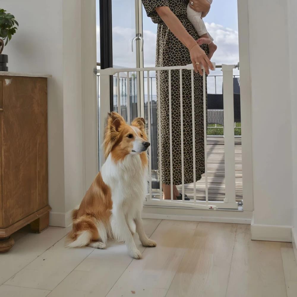 Ecotoys zaštitna ograda 74-132 cm, White