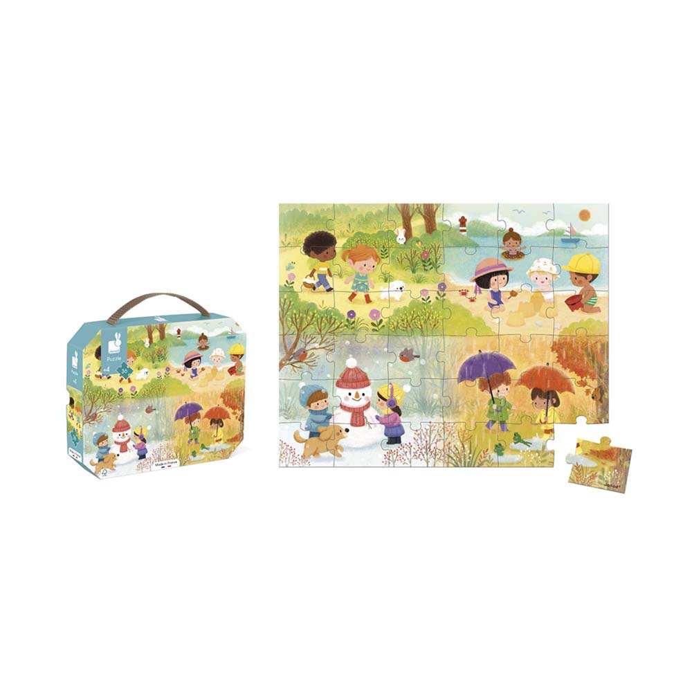 Janod Puzzle Godišnja doba