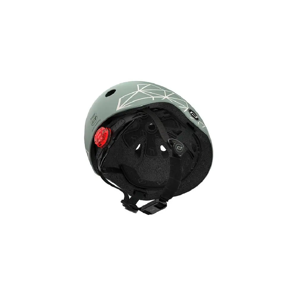Kaciga Scoot&Ride Green Lines XXS