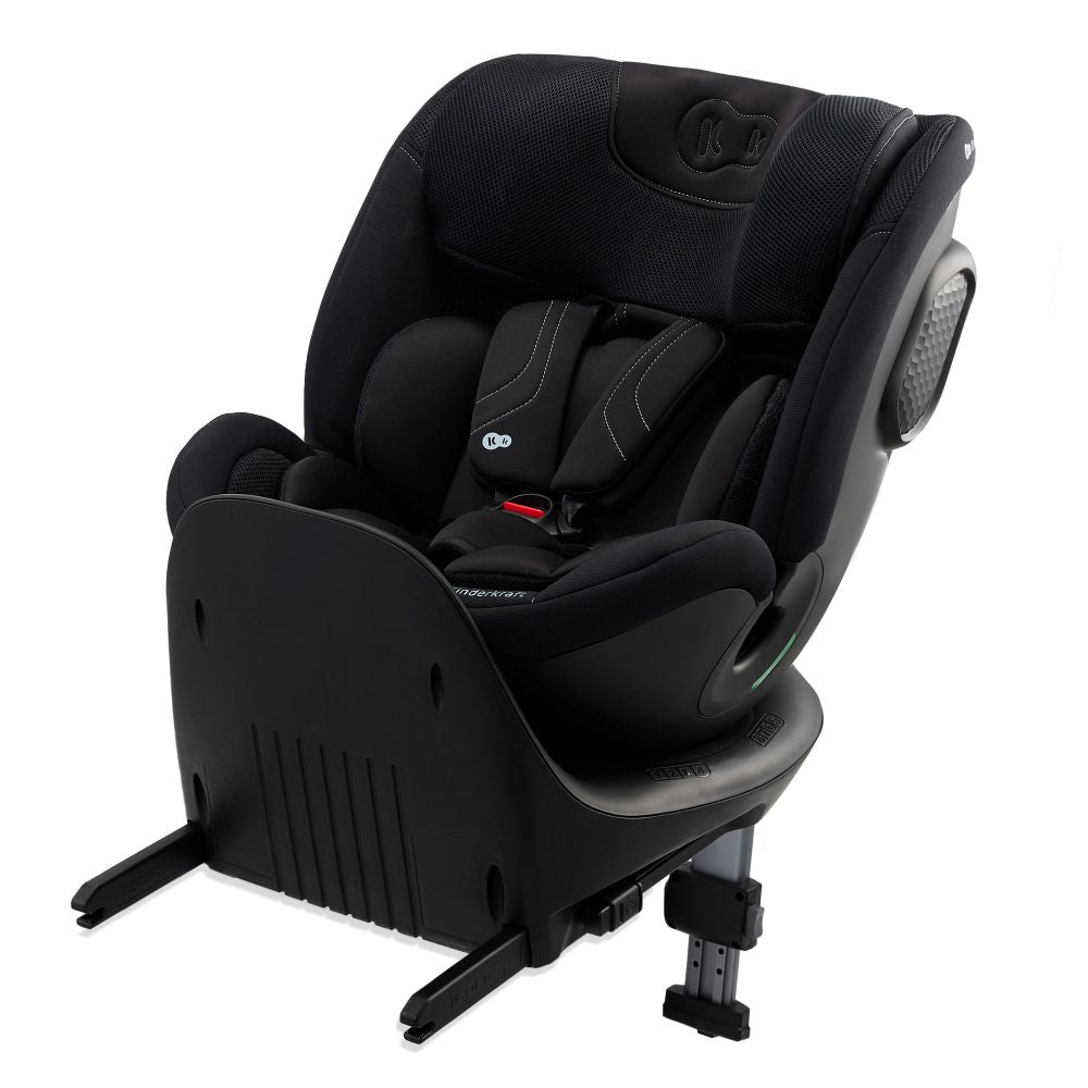 Kinderkraft autosjedalica XRIDER 2 i-Size 0-36 kg (40-150 cm) 360, crna