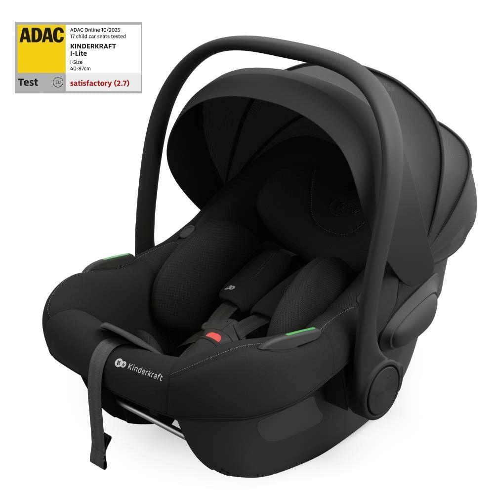 Kinderkraft dječja kolica Nea 2 4u1, Midnight Black B