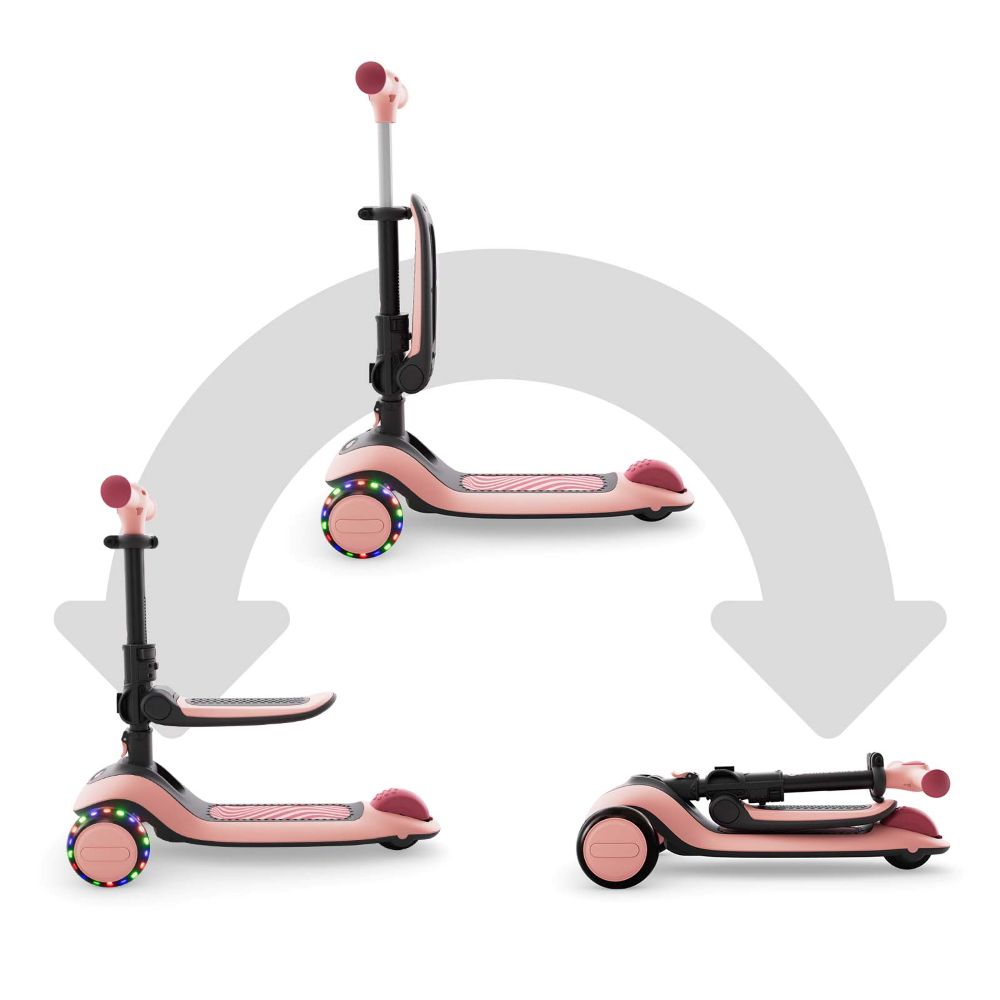 Kinderkraft romobil HALLEY 2 - Rose pink