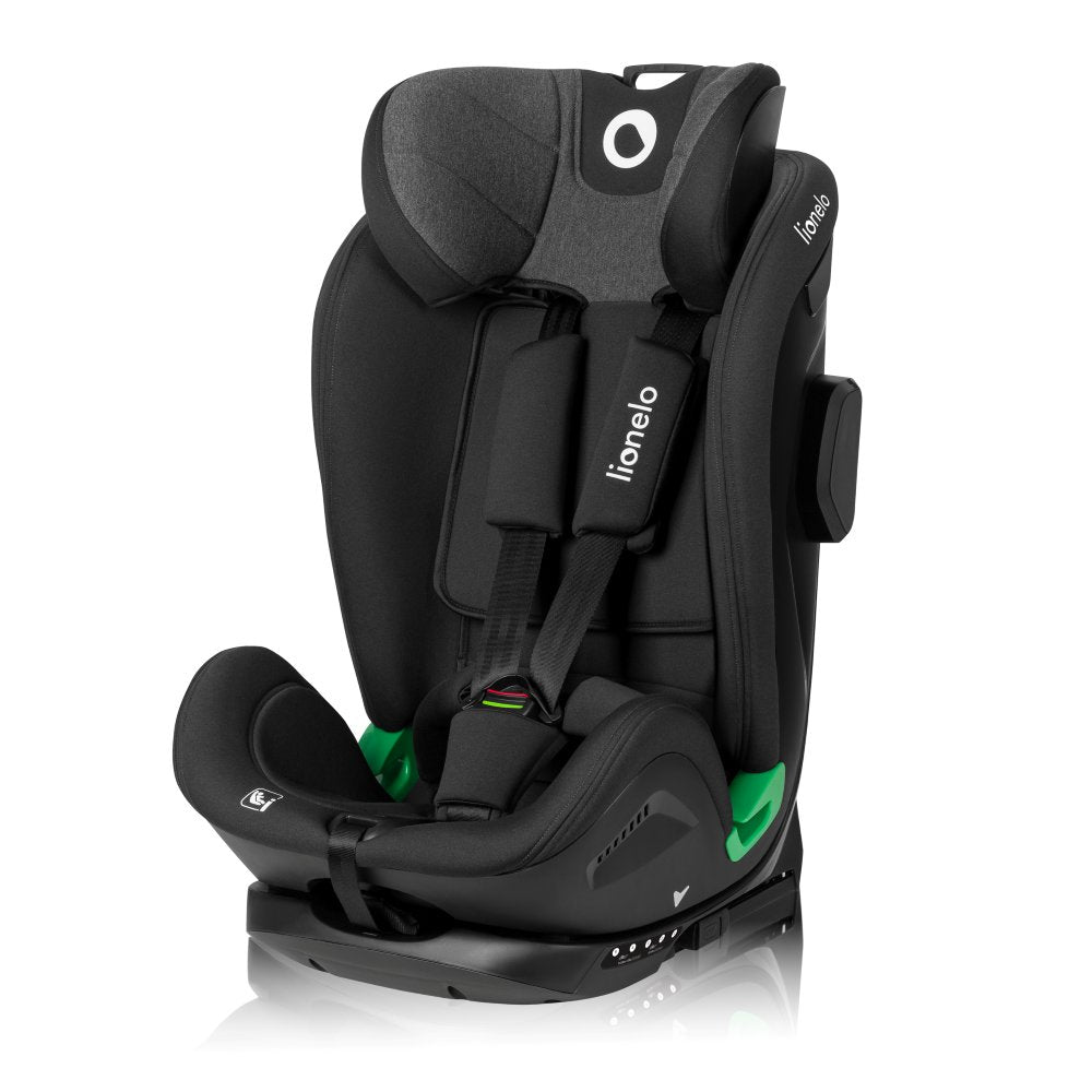 Lionelo autosjedalica Harper i-Size 9-36 kg (76-150 cm), Black Carbon Grey