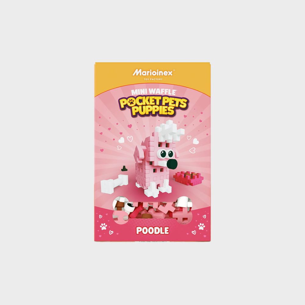 Marioinex Mini Waffle Pocket Pets Puppies Poodle