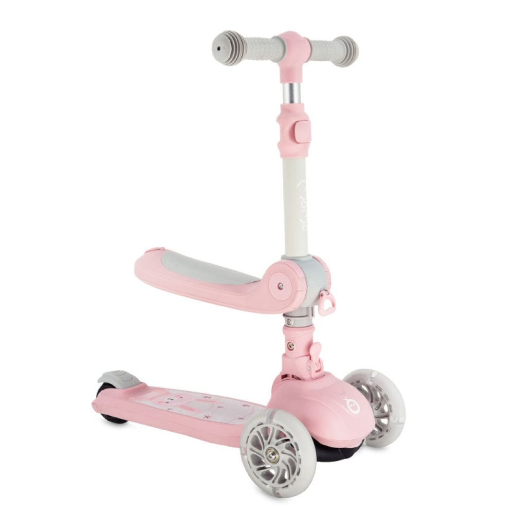 MoMi DEBE romobil, pink