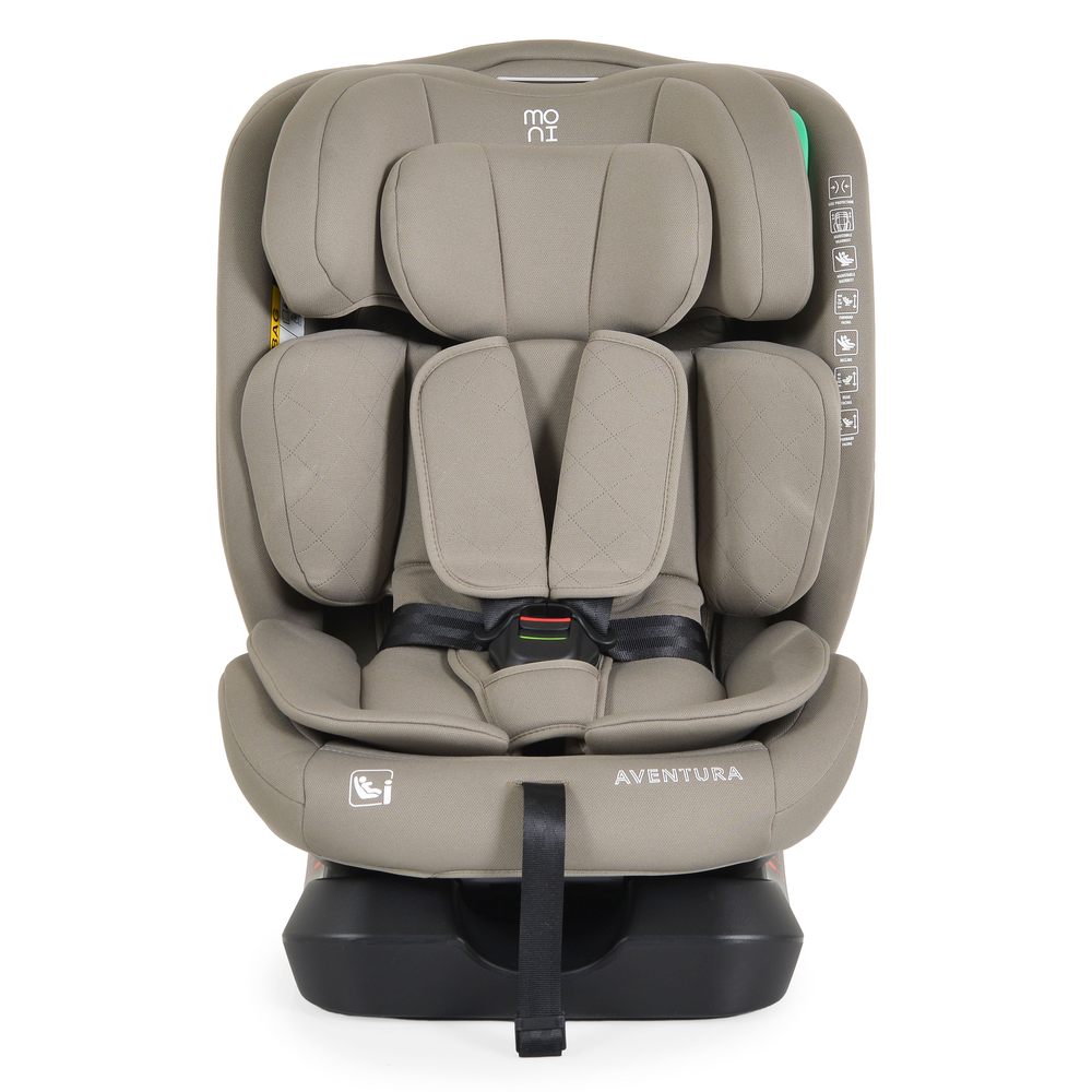 Moni Aventura autosjedalica i-Size 0-36kg (40-150 cm) bez isofix-a, bež