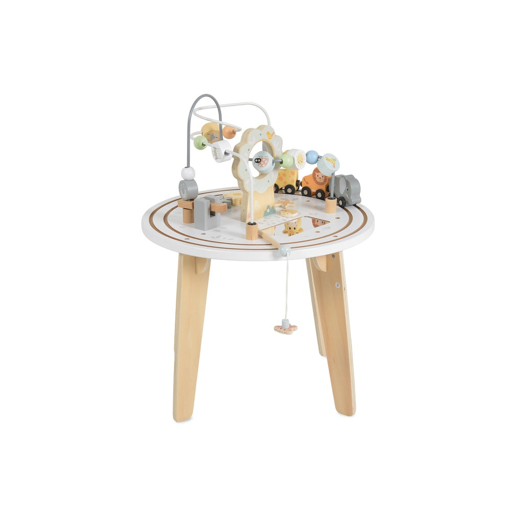 Moni Toys drveni stol s aktivnostima W12D626