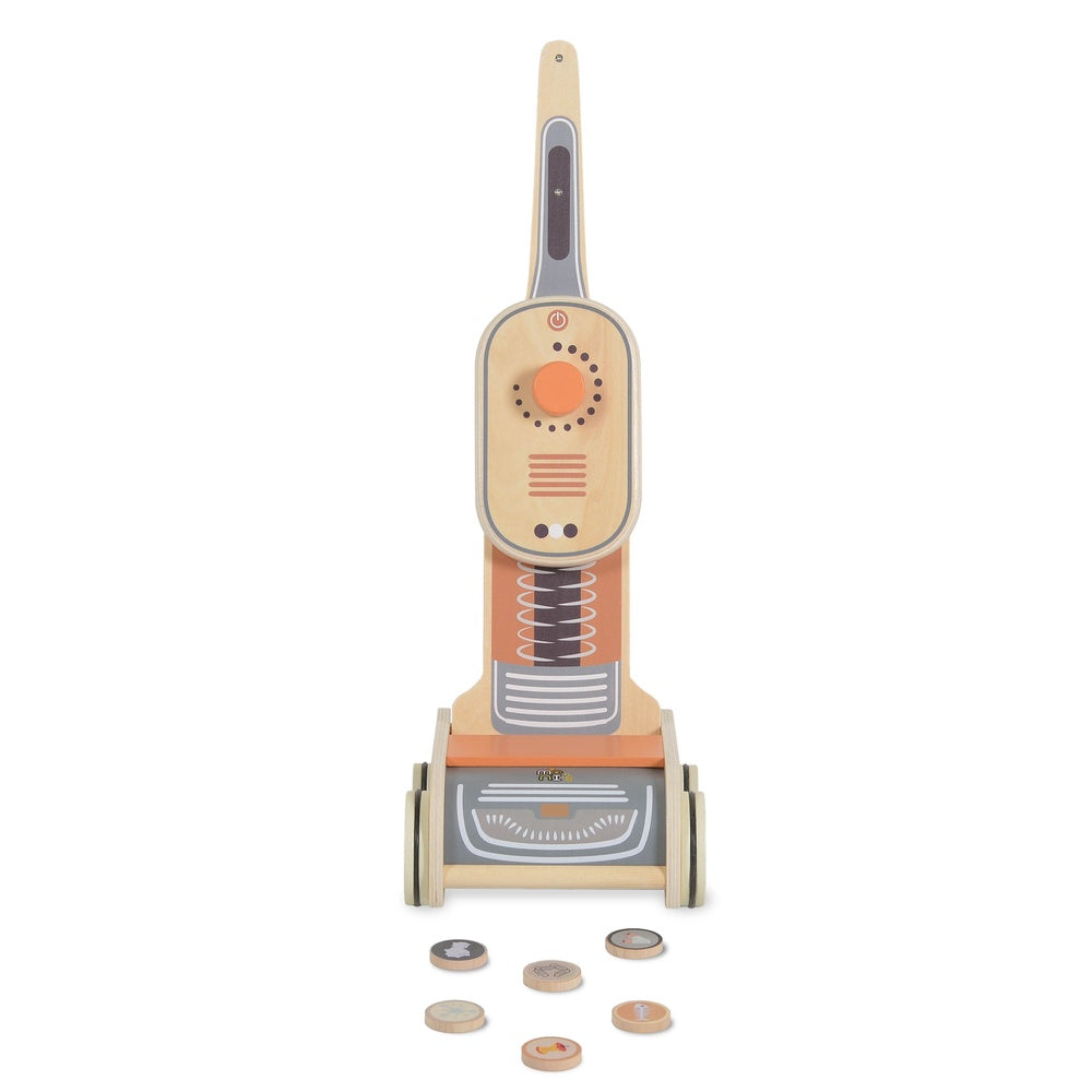Moni Toys drveni usisavač za igru 3god + W10D888