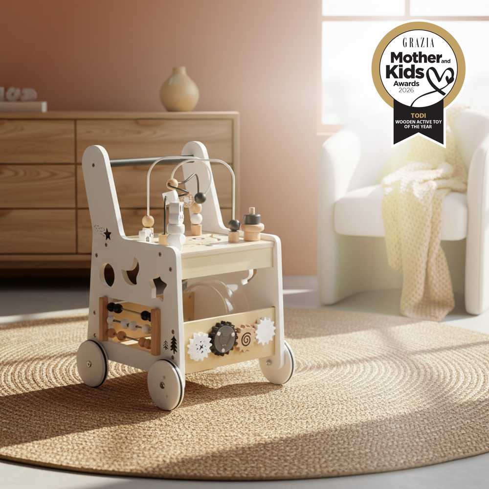 Moni Toys Todi drvena guralica 12m + W16E248